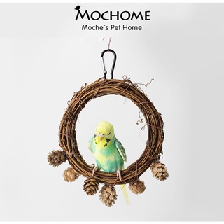 Vật nuôi chim đồ chơi vẹt dây xích đu chim đu vẹt