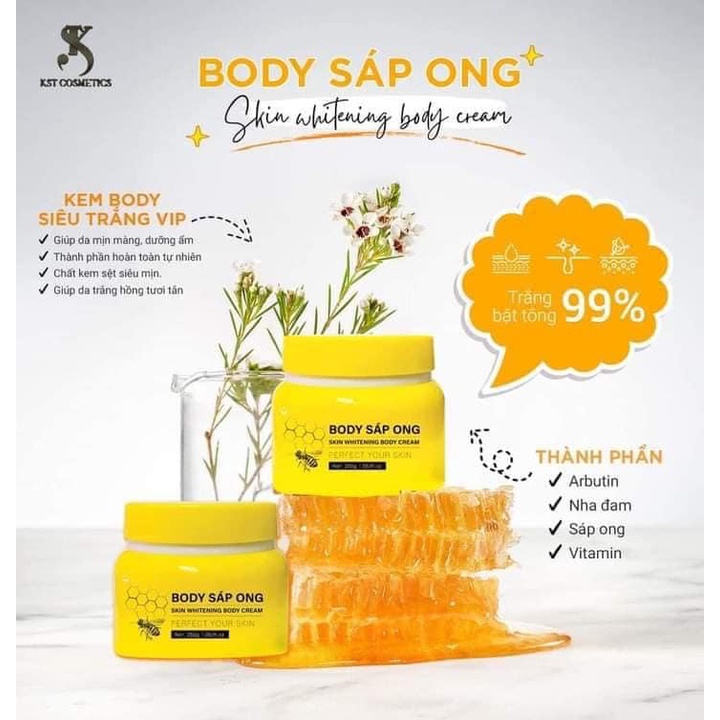 Kem body cao cấp KST  hộp 250gram