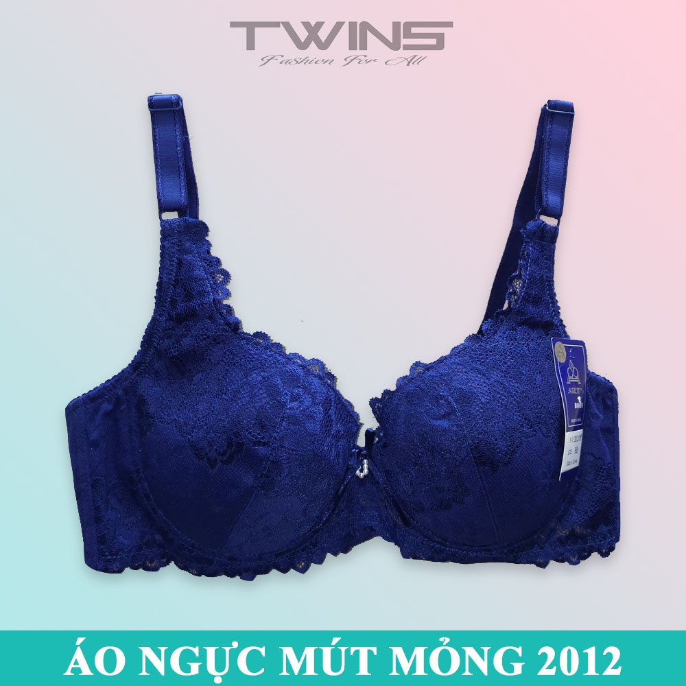 Áo ngực nữ ren sexy nâng ngực Aseity 2012 có gọng mút mỏng nguyên ngực size 36-38-40-42