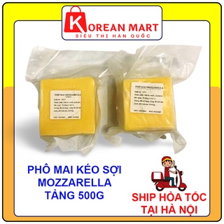 Phô mai Mozzarella Đức kéo sợi làm hotdog, pizza gói 500g