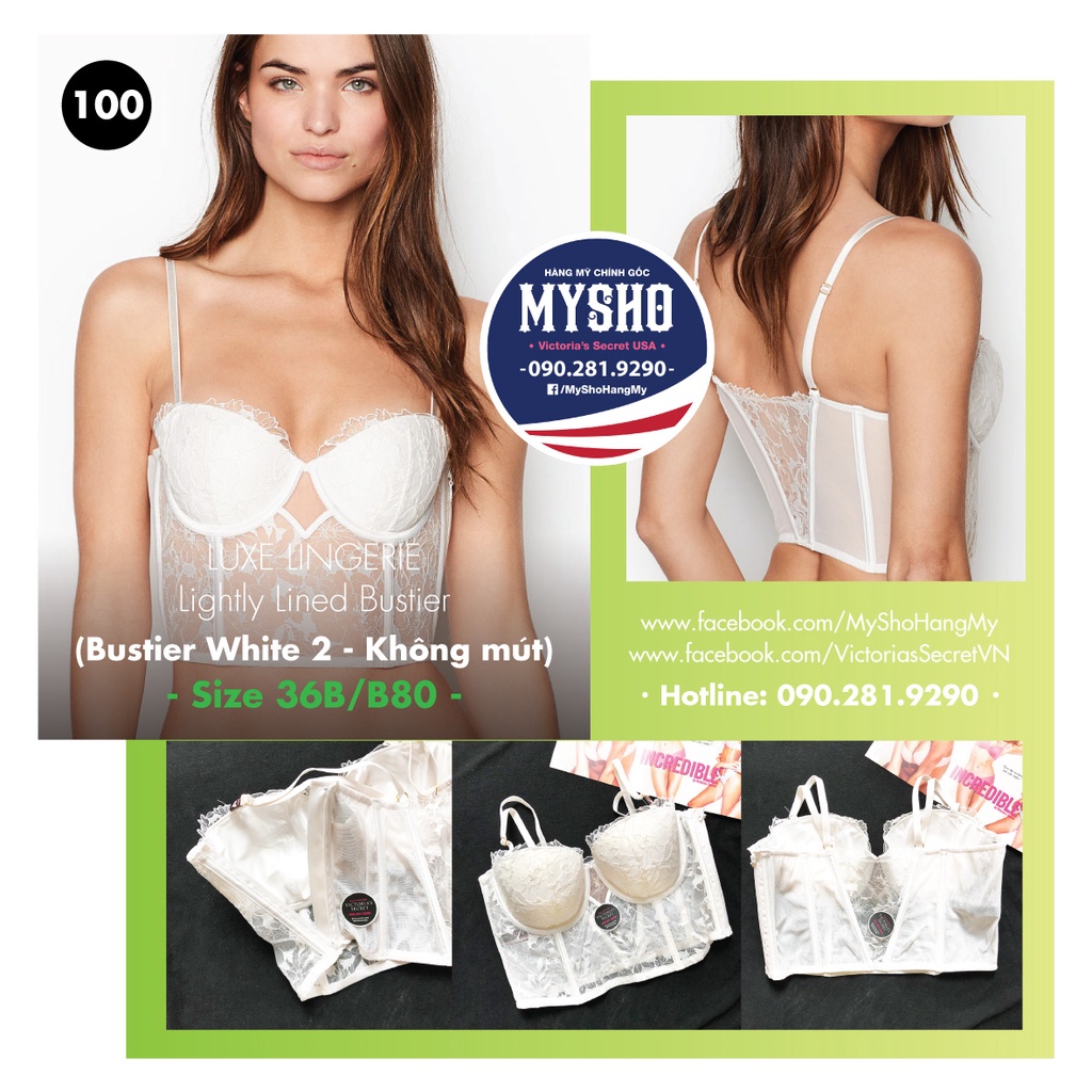Dòng áo lót Không mút, không nâng (có gọng hoặc không có gọng), Kiểu dáng sexy và quyến rũ, Hàng chính hãng US