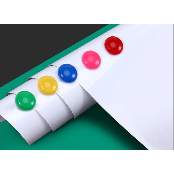 Bảng từ trắng dạng cuộn decan từ tính mạnh hít nam châm tốt tặng bút,nam châm,lau bảng