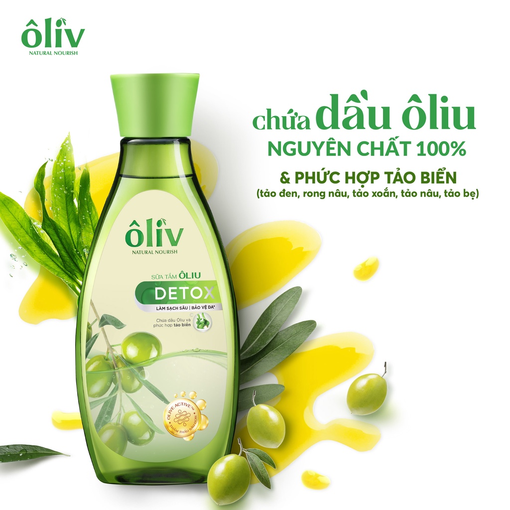 Sữa Tắm Ôliv Detox 250ml