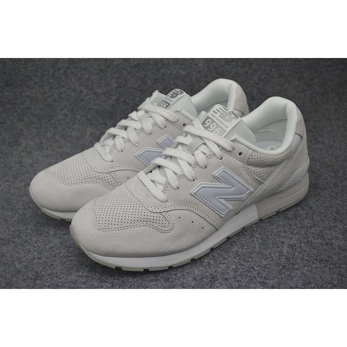 【Bắn thật】New Balance 996 MRL996MN NB gạo trắng xám trắng bạc Yu Wenle da lộn cổ điển