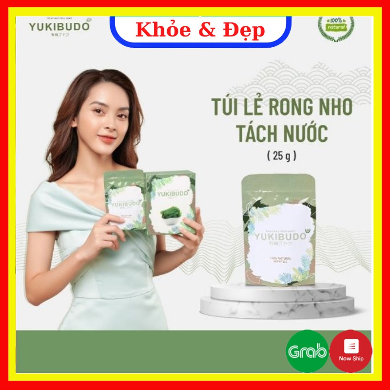 [Mã 267FMCGSALE giảm 8% đơn 500K] Rong nho tách nước Yukibudo