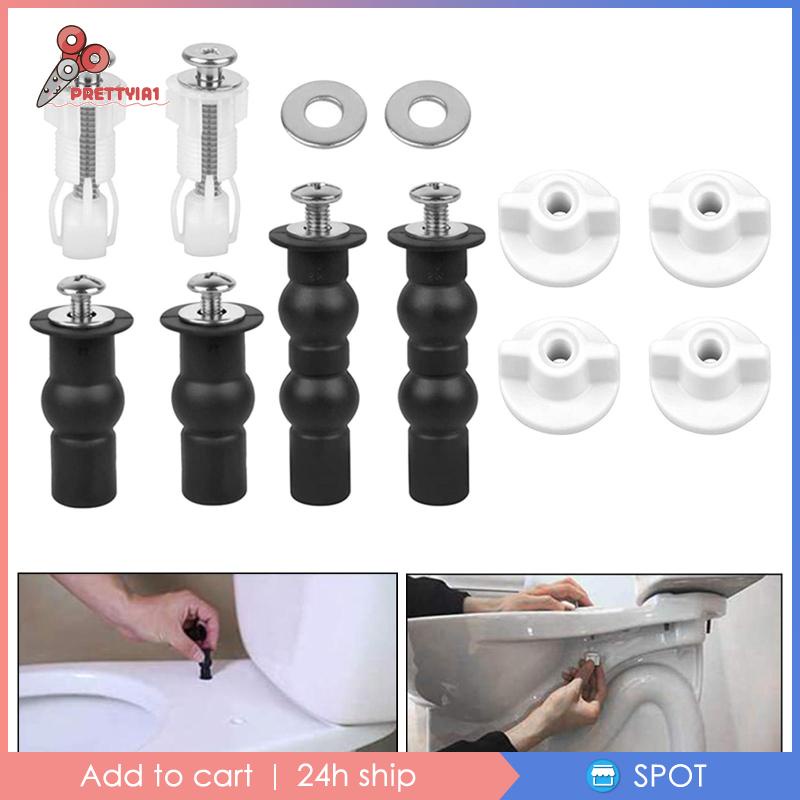 [Prettyia1] Ốc Vít Cố Định Bệ Ngồi Bồn Cầu Thay Thế Thông Dụng
