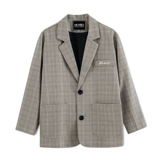 Áo blazer nam dài tay BZ21 dáng áo khoác vest form rộng  hai lớp 4 màu M.RO thời trang nam phong cách Hàn Quốc