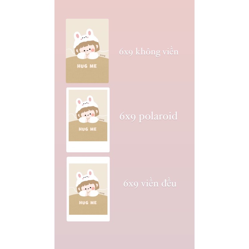 IN ẢNH, RỬA ẢNH 6X9 POLAROID . IN HÌNH THEO YÊU CẦU | BigBuy360 - bigbuy360.vn