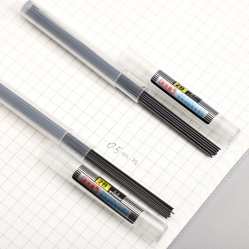[COD] Ngòi bút chì bấm 0.5mm 2b thay thế dành cho học sinh