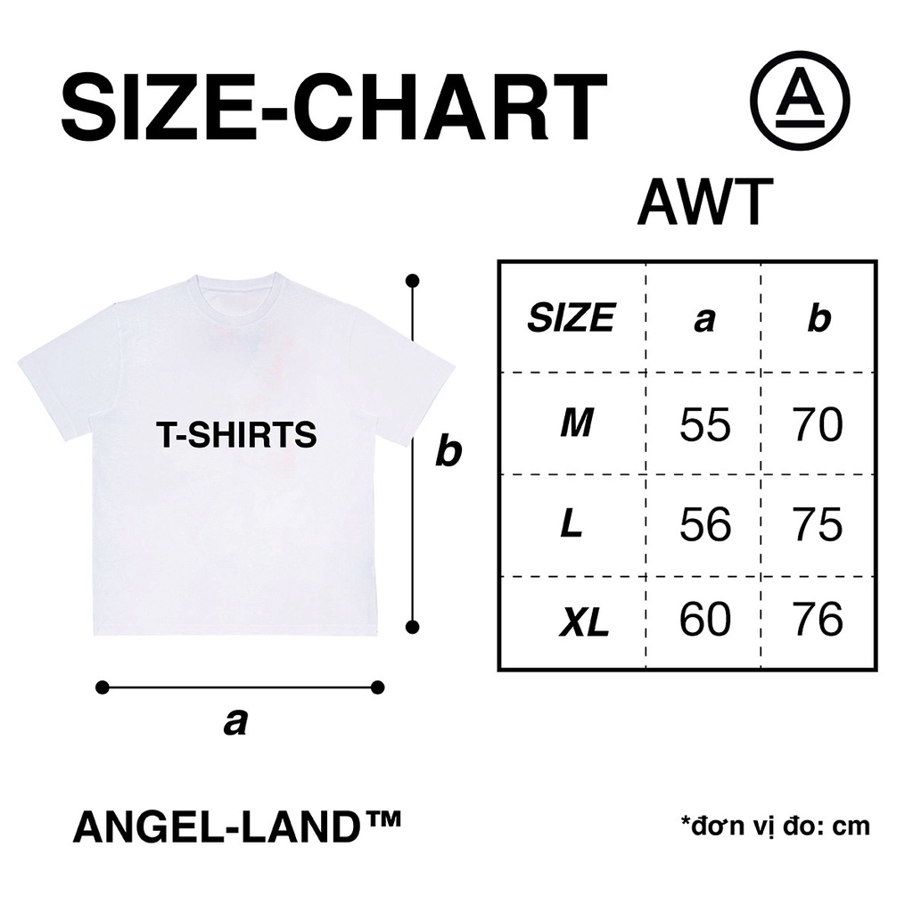 Áo Thun Angel-Land Angels Without Heaven Beige T-shirt - AWT