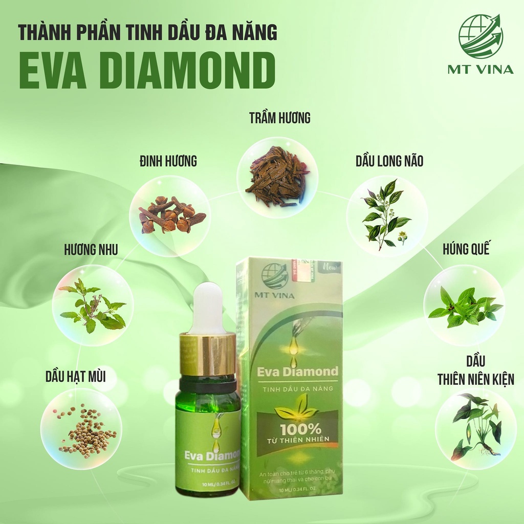 Tinh Dầu Răng Miệng Evadiamond [Hàng Chính Hãng]