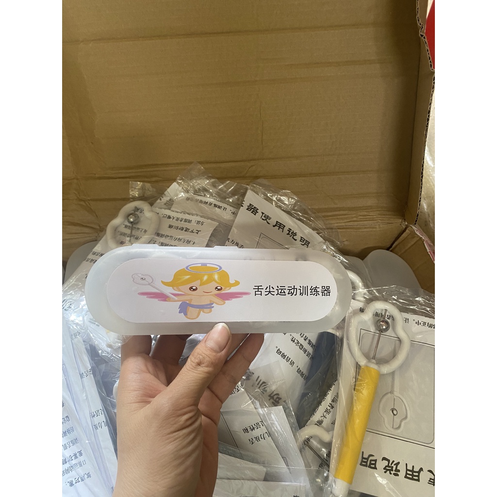 Thanh luyện tập cơ lưỡi cho trẻ chậm nói, kém khẩu hình