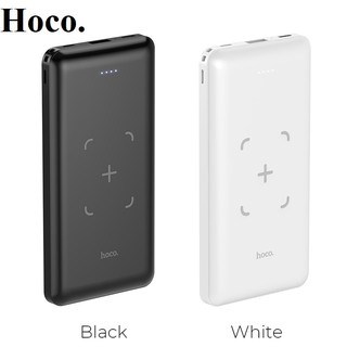 Sạc dự phòng, sạc không dây Hoco J50 10.000mAh, hỗ trợ sạc nhanh, bảo hành 12 tháng