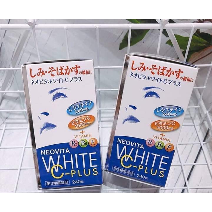 Viên uống SÁNG da Vita White Plus 240 viên Nhật