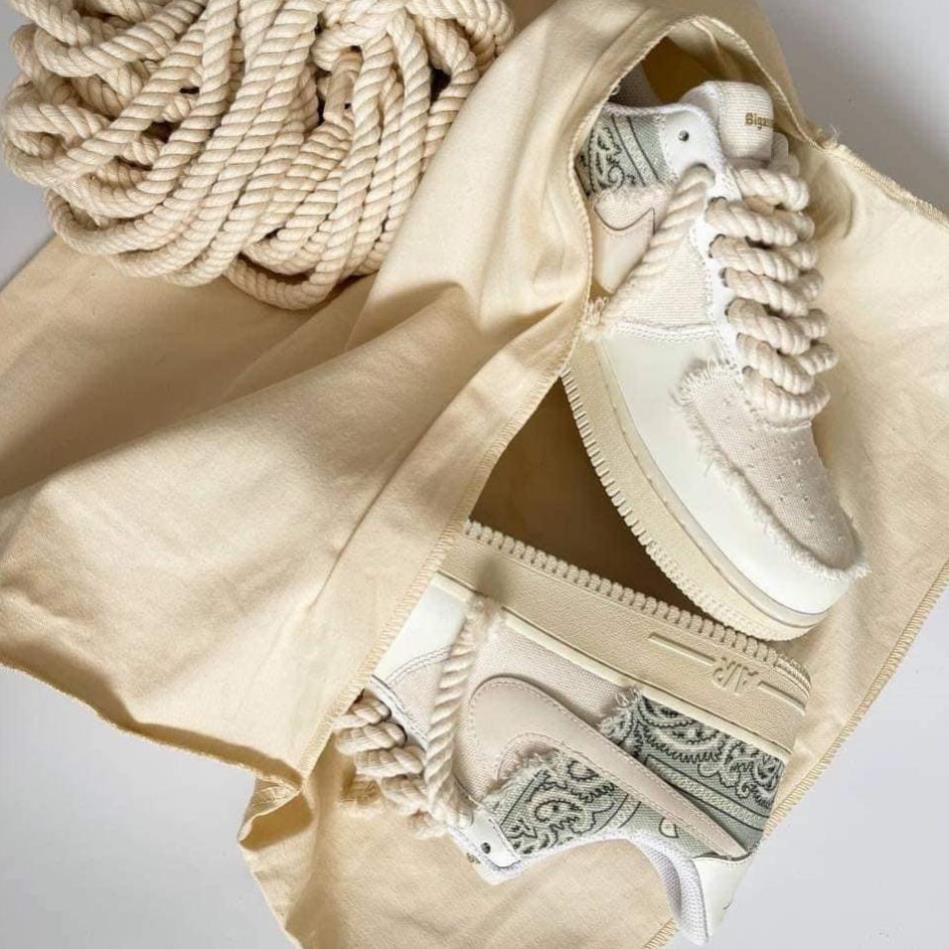 Giày thể thao Air Force 1 Dây Thừng AF1 Dây Thừng nam nữ cao cấp Hothit 2022