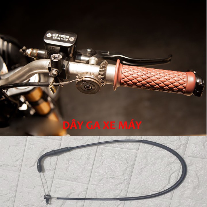 Dây ga xe máy  đời 1997-2006 [61cm-70cm] Wave alpha+Wave thái+ Wave nhỏ - A1222