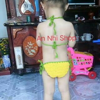 Bikini Trái thơm cho bé có ảnh thật