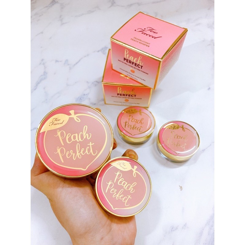 TOO FACED 🍑 Phấn phủ bột kiềm dầu Peach Perfect Mattifying Setting Powder | BigBuy360 - bigbuy360.vn