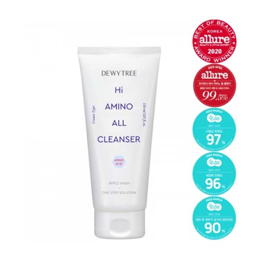 Sữa Rửa Mặt Sạch Sâu Không Khô Da Dewytree Hi Amino All Cleanser 150ml
