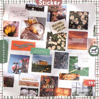 Gói 30 Sticker Ảnh Vintage Fantasy Film Hình Dán Trang Trí Sổ, Planner, Điện Thoại, Đồ Dùng Trong Nhà - Tiệm Ngựa Gỗ