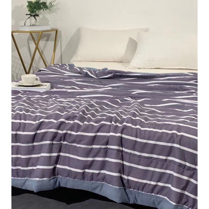 Chăn hè cotton cho bé, Chăn đũi muji kích thước 1m6*2m Decor 4.0