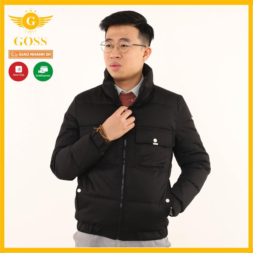 ⭐️Mặc là Mê⭐️ Áo phao nam hàn quốc ba lớp cao cấp chính hãng GOSS - Áo khoác phao nam siêu ấm giữ nhiệt | BigBuy360 - bigbuy360.vn