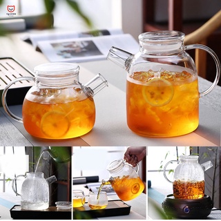 Bình nước thủy tinh trong suốt dung tích 1000ml/1600ml