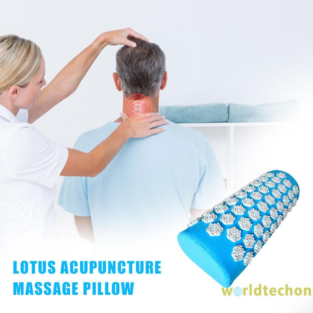 READY STOCK Lotus Acupressure Massage Pilates Yoga Pillow Spike Relieve Stress Cushion