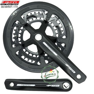 Giò dĩa FSA Tempo CK-200-30/39/50T-170mm cốt vuông
