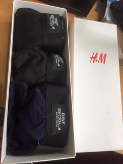 Hộp quần sịp 3 chiếc HM