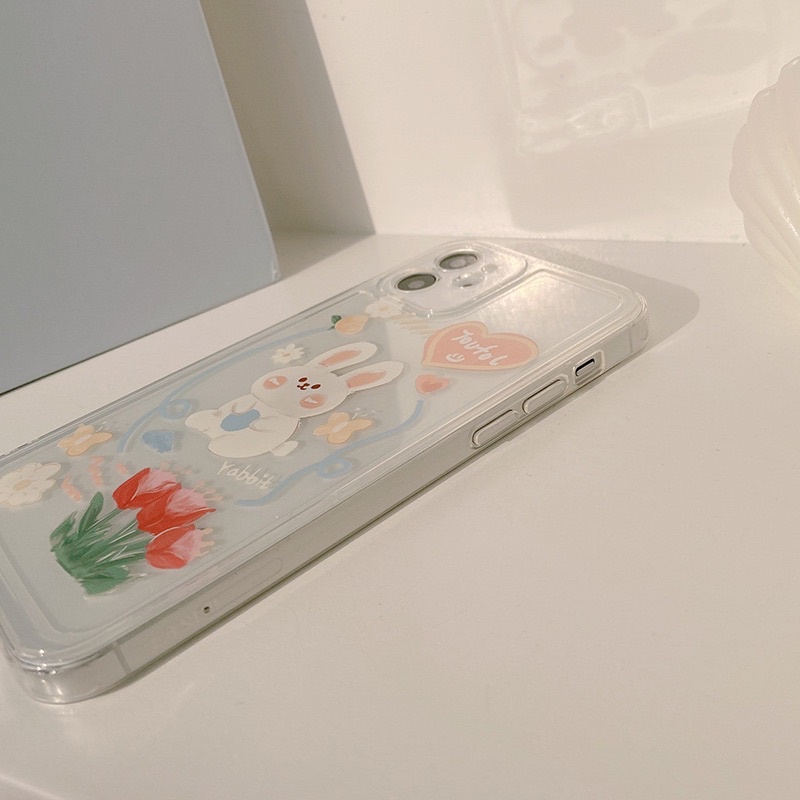 (SIÊU RẺ) Ốp lưng Iphone thỏ rabbit trong 6/6plus/6s/6splus/7/7plus/8/8plus/x/xr/xs/11/12/13/pro/max/plus/promax