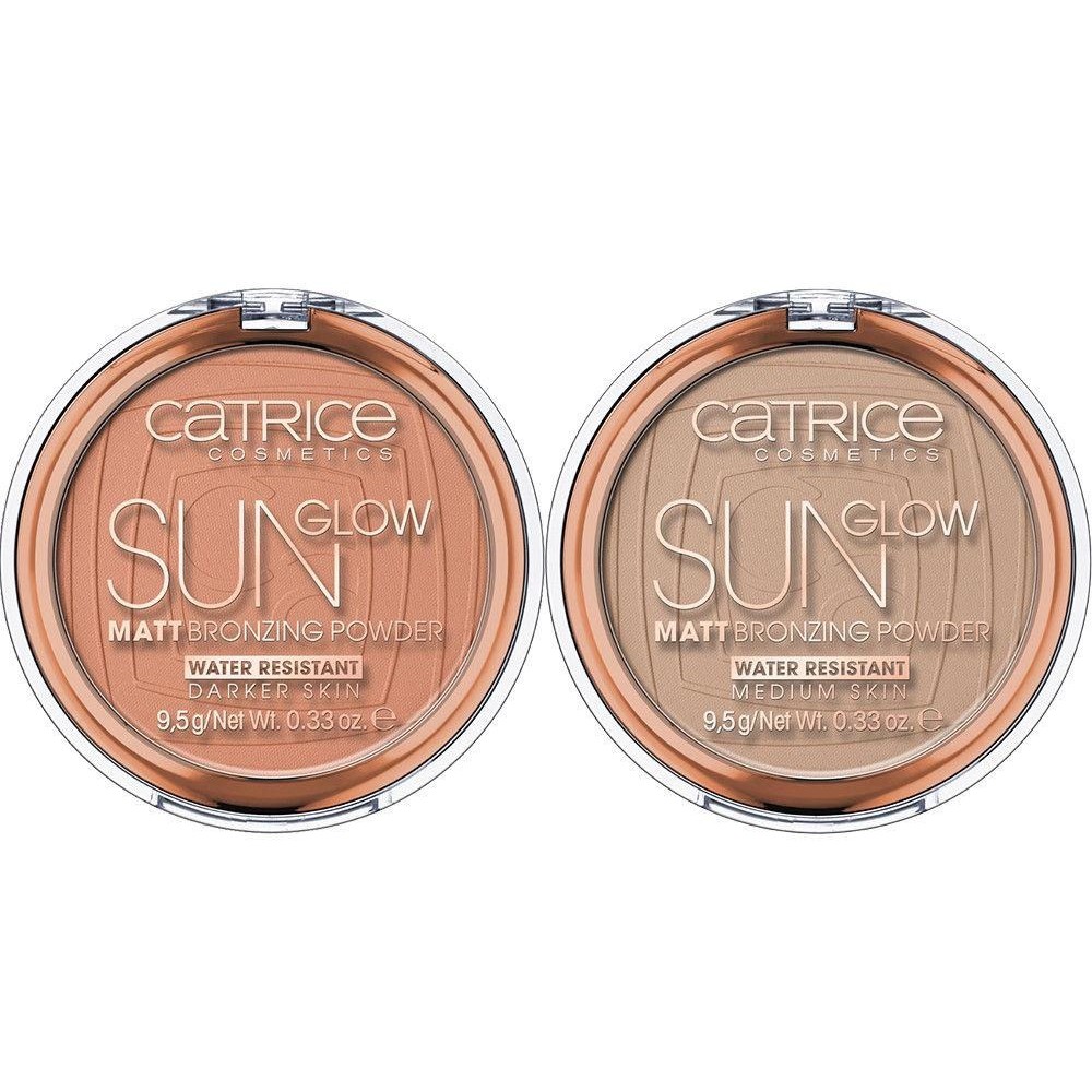 Phấn tạo khối Catrice Sun Glow Mater Bronzing Powder Medium Skin - Hàng Ba Lan