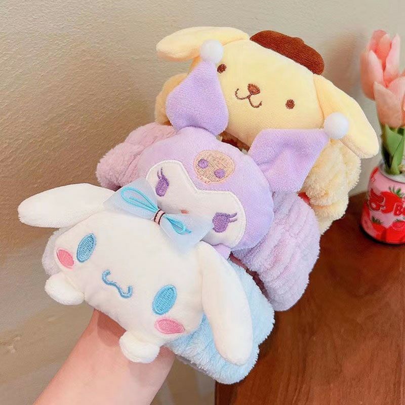 Băng Đô Cài Tóc Hình Thú Nhồi Bông Ba Chiều Dễ Thương
