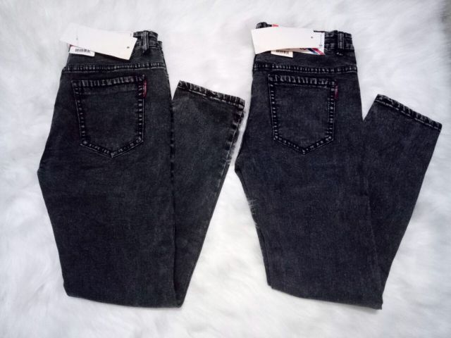 QUẦN JEAN NAM VẢI DÀY CO GIÃN MÀU XÁM KHÓI MẠNH MẼ  00 | BigBuy360 - bigbuy360.vn