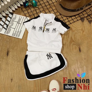 Set áo thun phối chân váy cực xinh cho bé gái