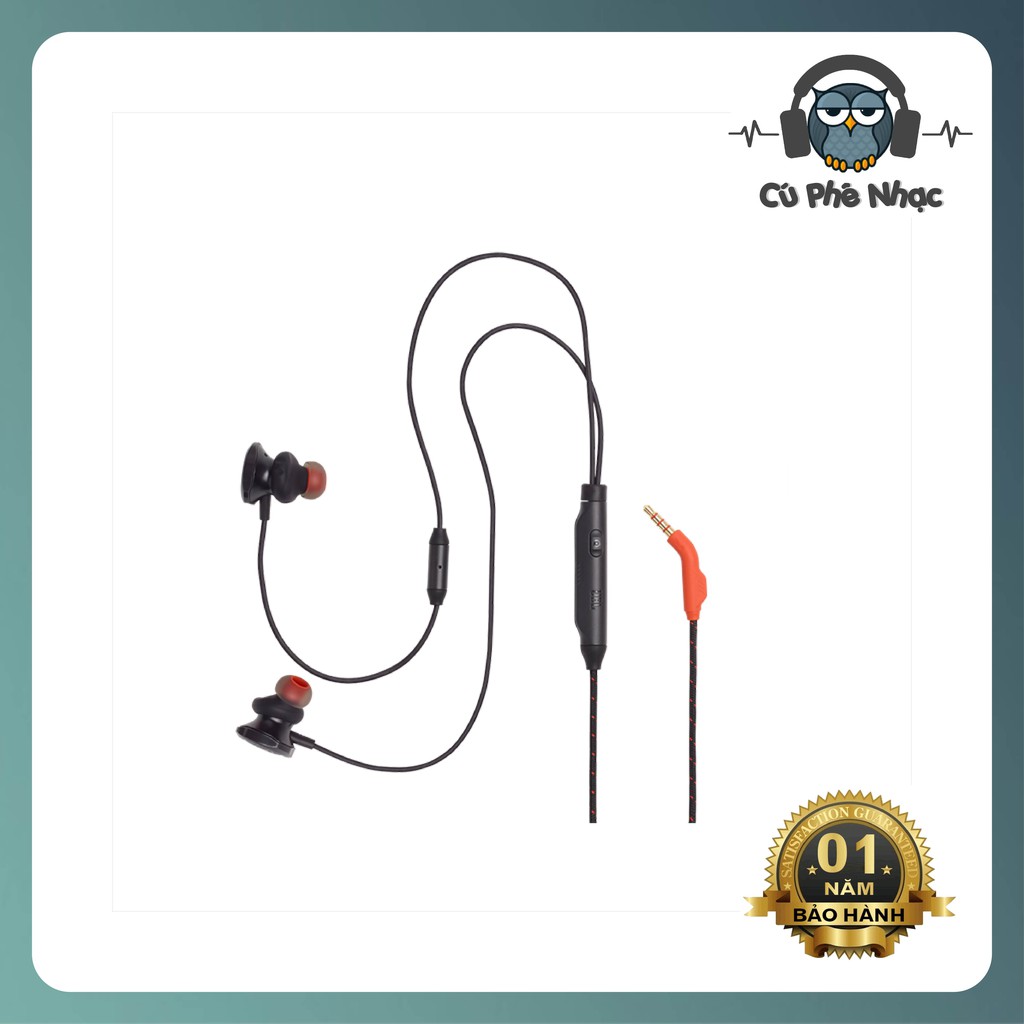 Tai nghe gaming In-Ear JBL Quantum 50 - Chính Hãng PGI