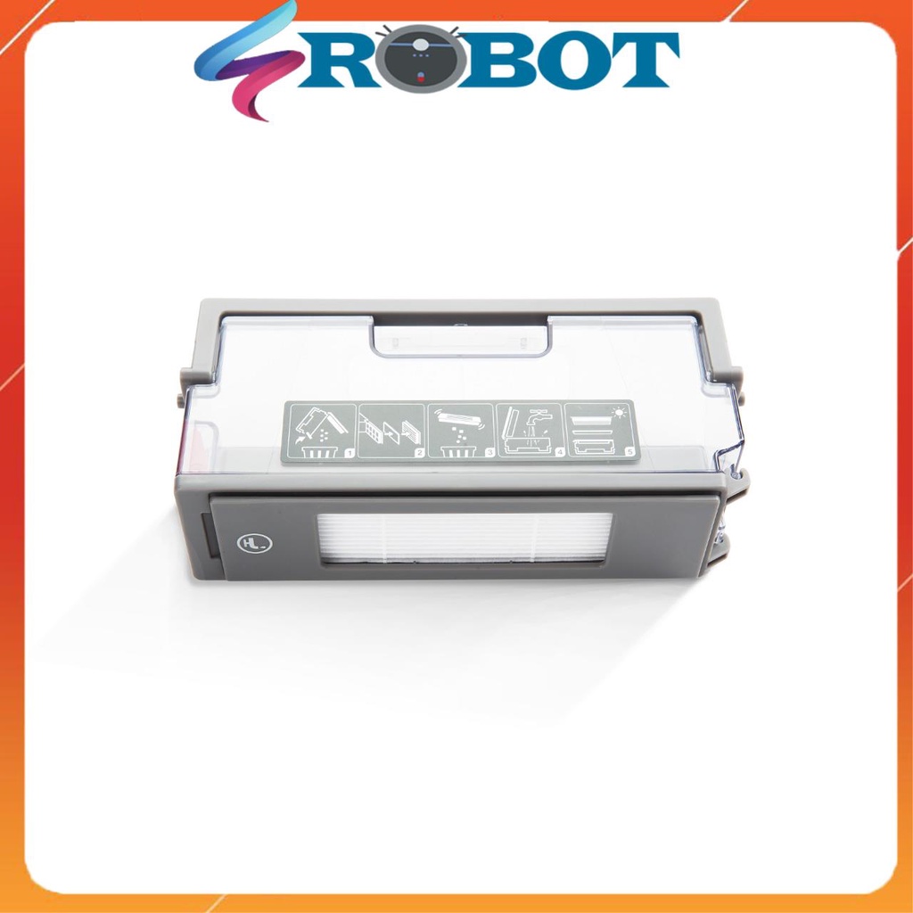 [CHÍNH HÃNG] Hộc bụi, hộc rác, hộp chứa bụi, hộp chứa rác robot hút bụi Deebot T5 Hero / T8 Aivi / OZMO920 /OZMO950/T5MA