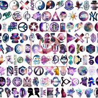 Combo sticker siêu hot Set galaxy