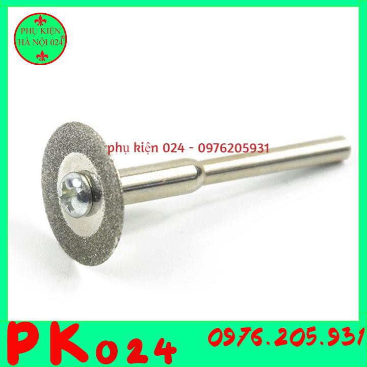 Đĩa Cắt Kim Cương Tặng kèm Trục Cắt 3mm