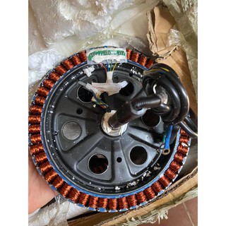 Lõi động cơ 10+ cho xe đạp điện 350w, 500w, 800w- bi 6204 - 6204 ( Bi đều )