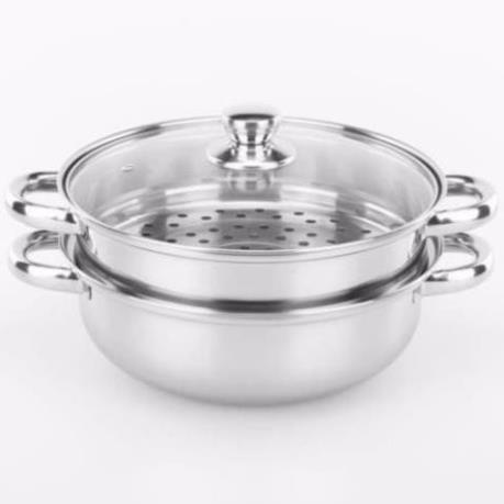 Nồi Hấp Inox 2 Tầng Đa Năng Tiện Dụng