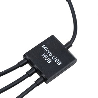 Đầu chia Micro USB ra 3 cổng USB cao cấp