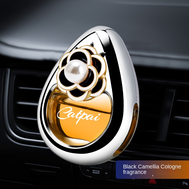 Dụng Cụ Khuếch Tán Nước Hoa Trang Trí Xe Hơi Hình Hoa Trà