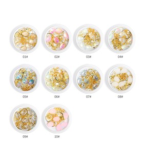 Sét phụ kiện cham mix trang trí móng