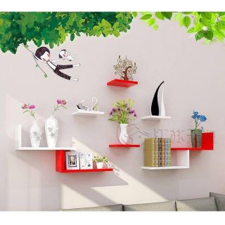 Bộ kệ chữ L gỗ lõi xanh thái lan