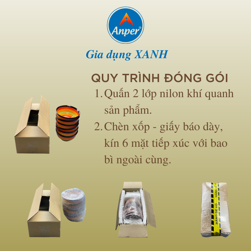 Hộp Thủy Tinh 1000ML Cường Lực 2 Ngăn Cao Cấp Anper vn, Đựng Thực Phẩm,  Đựng Cơm, Kiểu Dáng Hiện Đại Nắp Hút Chân Không