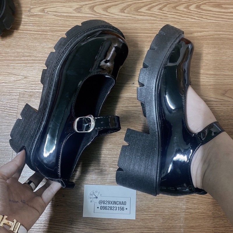 sẵn, Giày lolita 🖤 giày búp bê siêu xinh / giày độn đế 🚀 boot tăng chiều cao (CLIP THẬT)