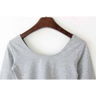 Croptop thu đông dài tay