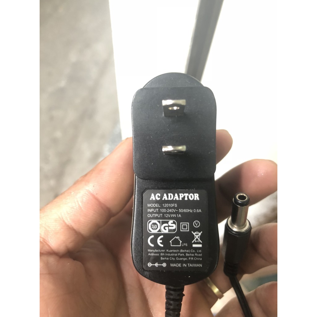 Adapter nguồn 12V 1A chân 5.5*2.5
