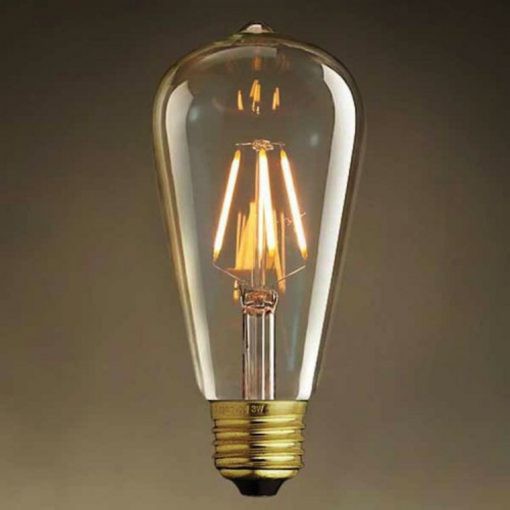 Bóng Đèn Led Vintage Edison ST64 Nhiều Màu - Bóng Đèn Cổ Điển Nhiều Mẫu Trang Trí Đẹp Ánh Sáng Vàng Hoặc Trắng